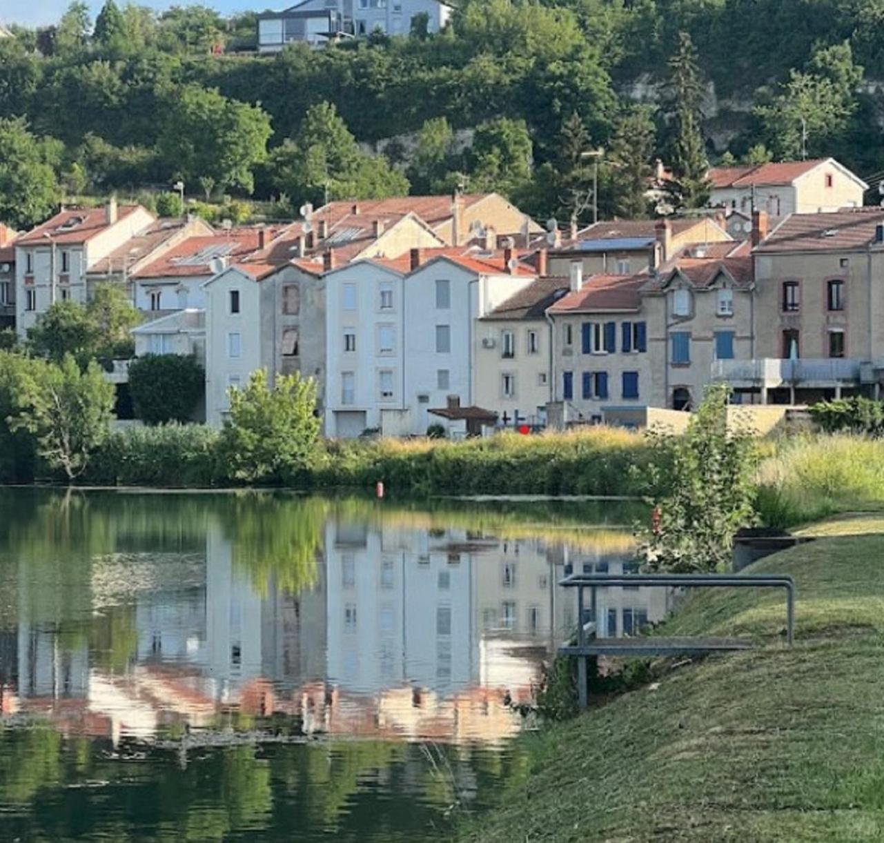 Jolie, Cozy, Confortable Maison De Ville Au Calme A 5Min Du Centre De Verdun, Parking Devant La Maison Belleville-Sur-Meuse Bagian luar foto