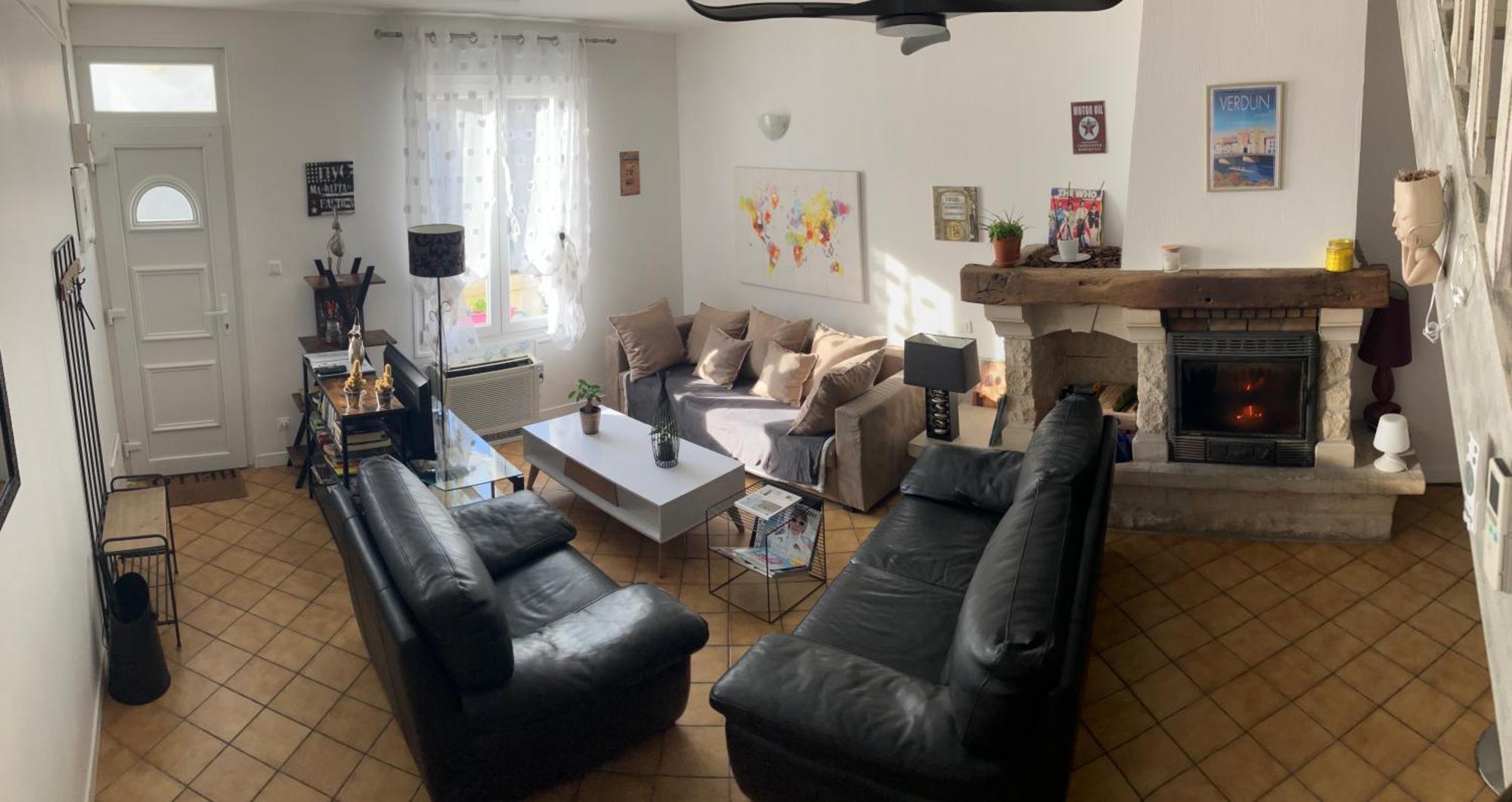 Jolie, Cozy, Confortable Maison De Ville Au Calme A 5Min Du Centre De Verdun, Parking Devant La Maison Belleville-Sur-Meuse Bagian luar foto